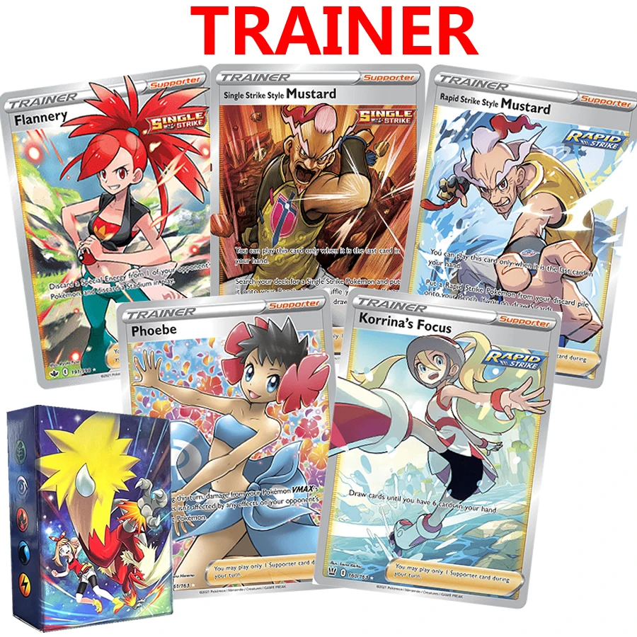60 шт. английские карты Pokemon Energy Trainer Mega GX Vmax EX Tag Charizard Game Shining Flash Коллекционная карта детская игрушка