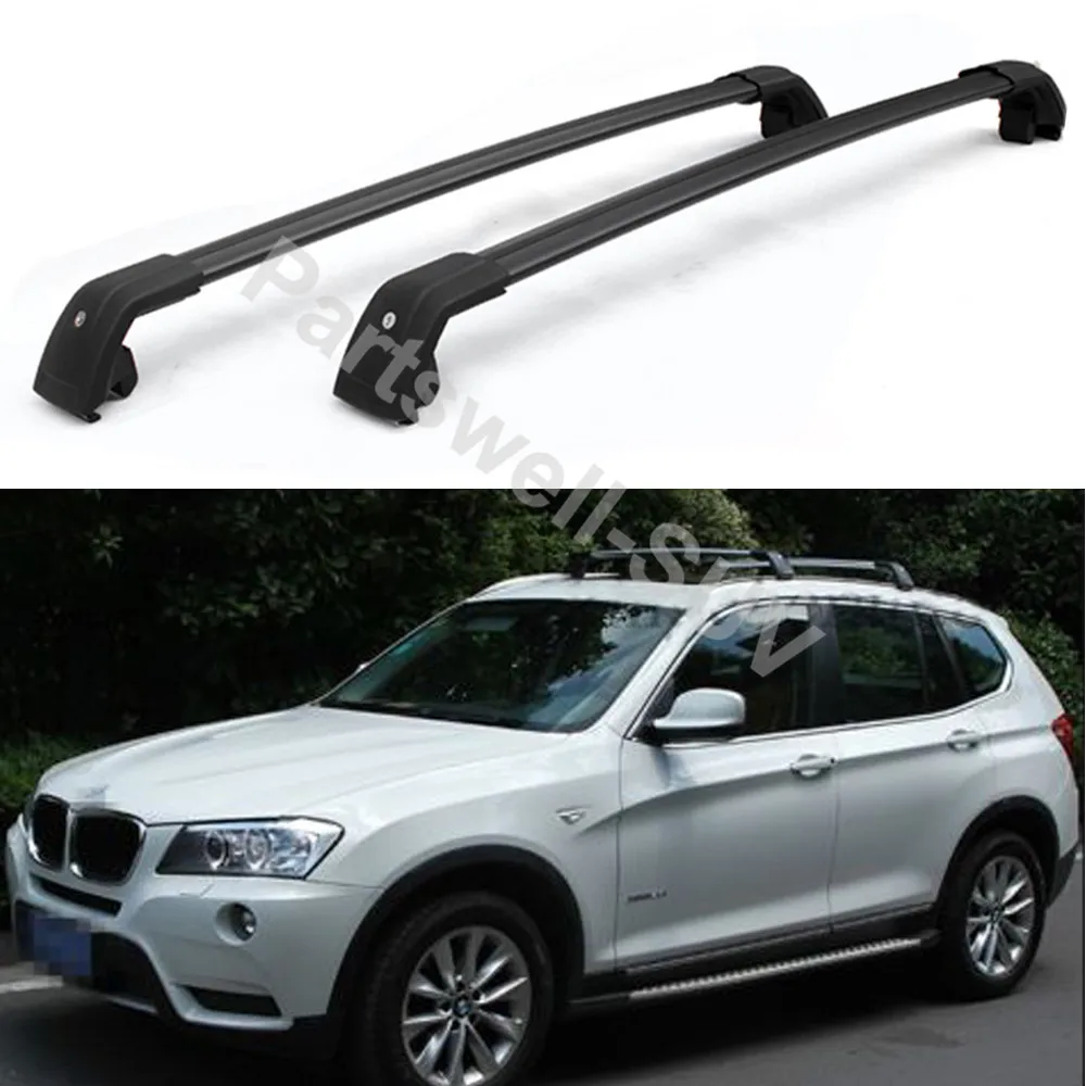 

2 шт., алюминиевый багажник на крышу для BMW X1 E84 2010-2015