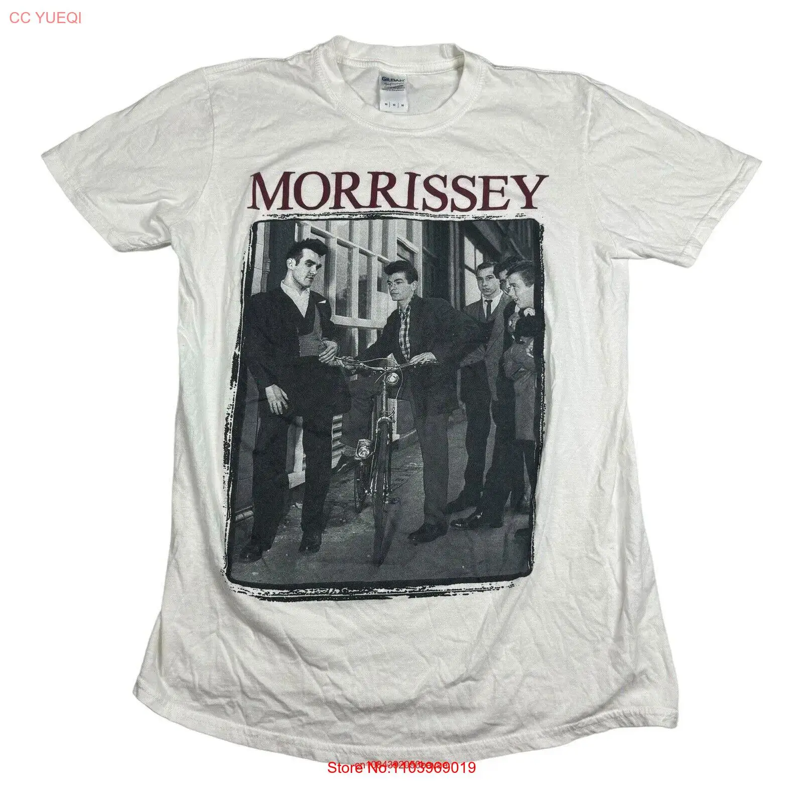 Футболка с длинным или коротким рукавом для мальчиков Morrissey Teddy Boys Sz M The Smiths Bona Drag