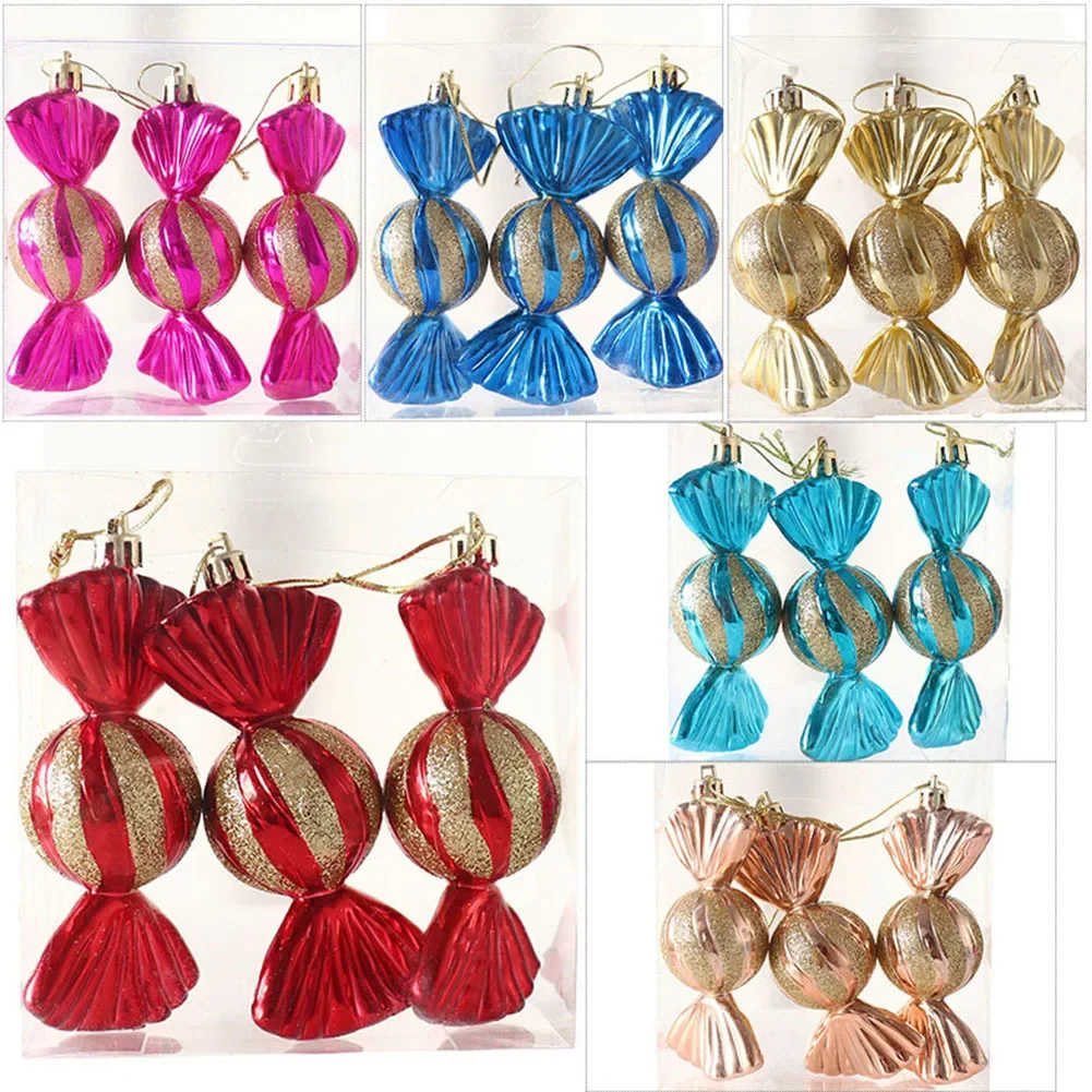 Нет Рождественская елка 3 шт./упак. 6*12 см Рождественские украшения Особняк