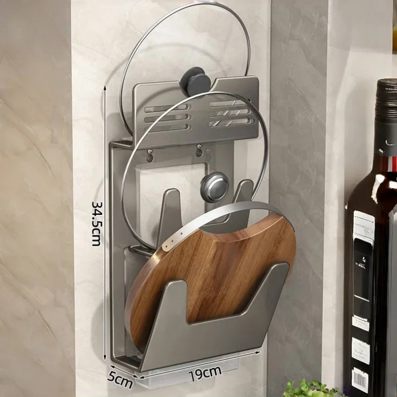 

Настенный держатель для крышек кастрюль металлический