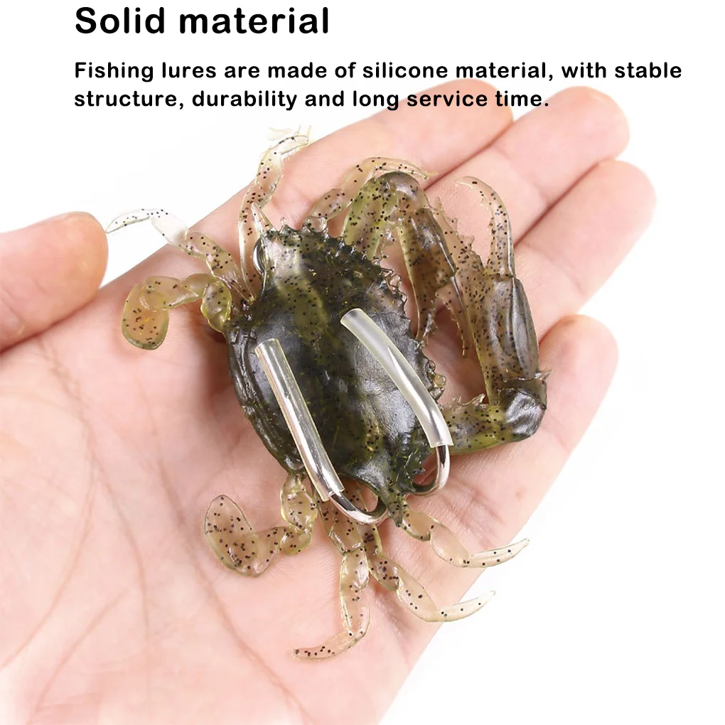 Крабы Мягкая приманка инструмент искусственная рыболовная приманки снасть