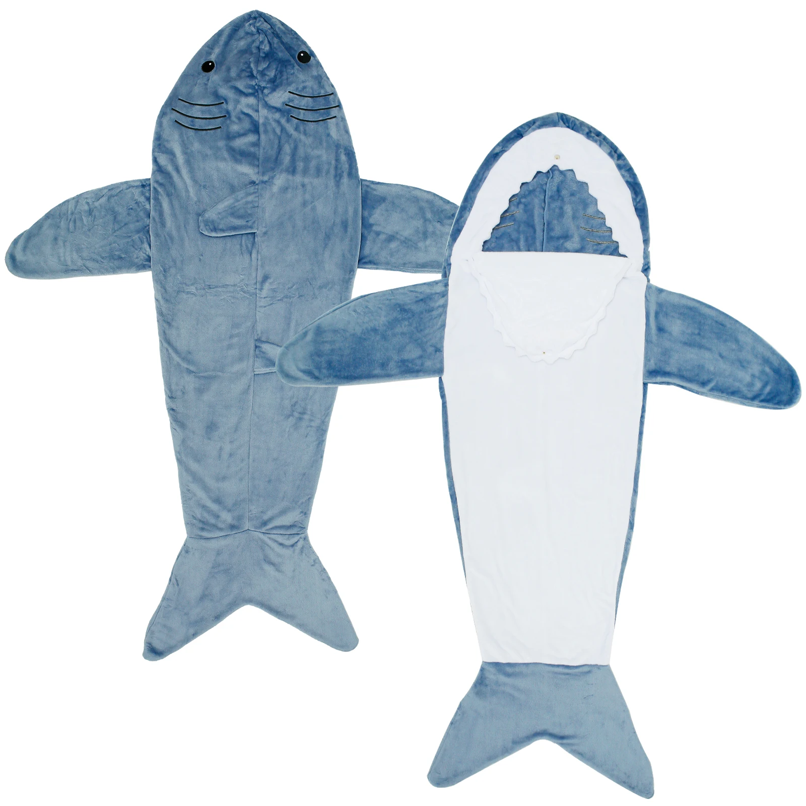 

Shark Blanket Hoodie Adult Shark Blanket Flannel Hoodie Soft Cosy Shark Blanket Hoodie Shark Wearable Blanket Shark Blanket