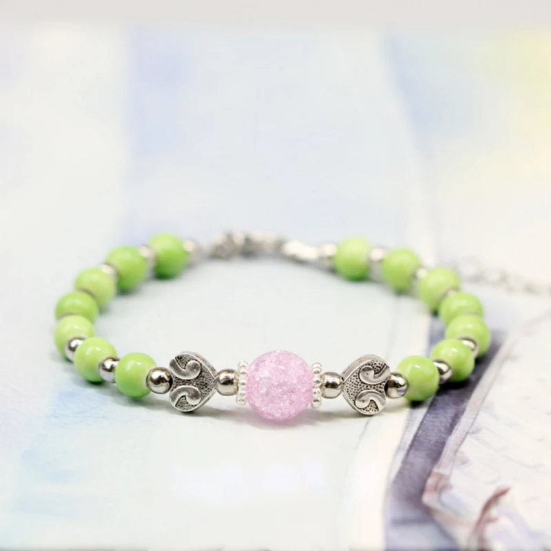 

Original small fresh cartoon ceramic bells Bracelet female girlfriends birthday gifts Japanese and Korean sweet trinkets