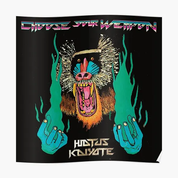 Выберите свое оружие Hiatus Kaiyote плакат украшение комнаты роспись Картина Современный принт Декор смешное искусство дома без рамки