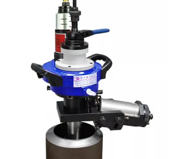 Электрическая портативная машина для снятия фаски на холодную трубу