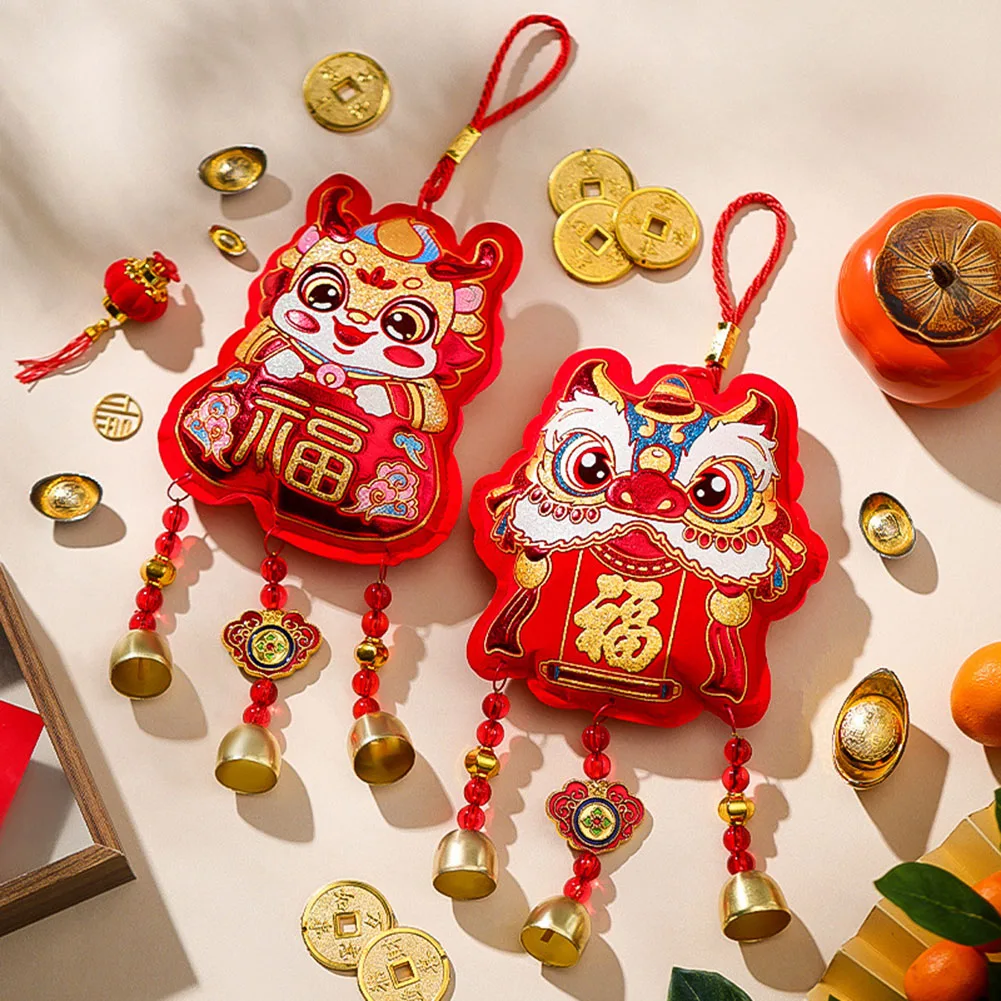 

Dragon Wind Chime Pendant Car Pendant 2024 Year Of The Dragon Decorative Pendants Spring Festival New Year Decoration