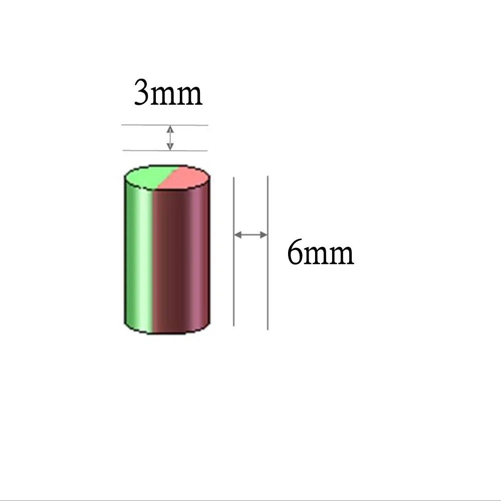 200PCS Diametrically Magnet for Cartan Board Game Connector 3D Printed Settlers Rod Diameter 3x6 mm 4 Dynomighty Design Bracelet - купить по