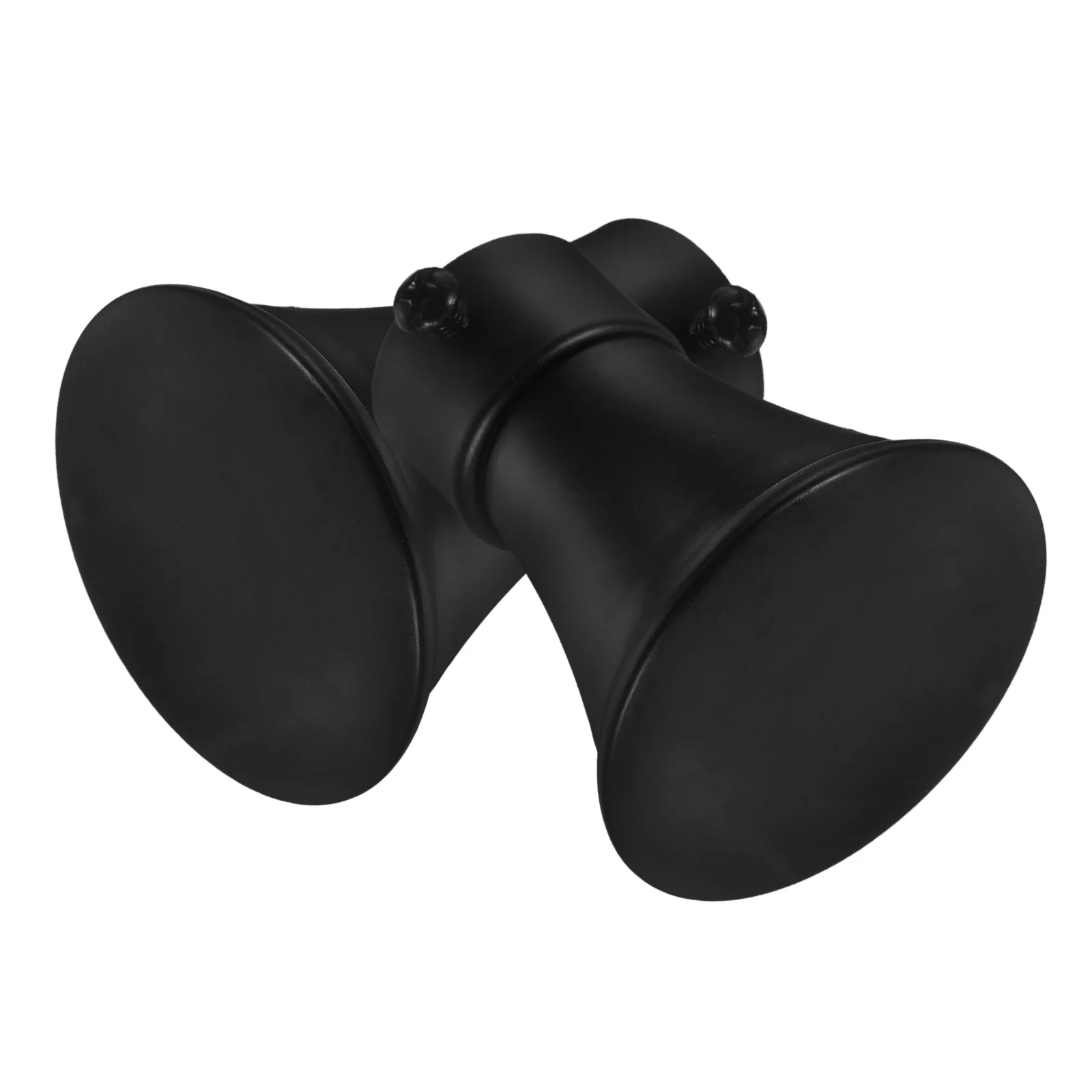 2 шт. карниз с декоративной головкой и кристаллами для поделок матовые черные