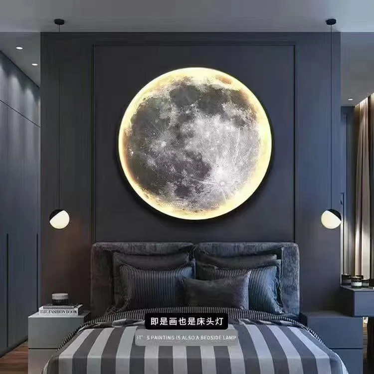 

Лунный настенный светильник