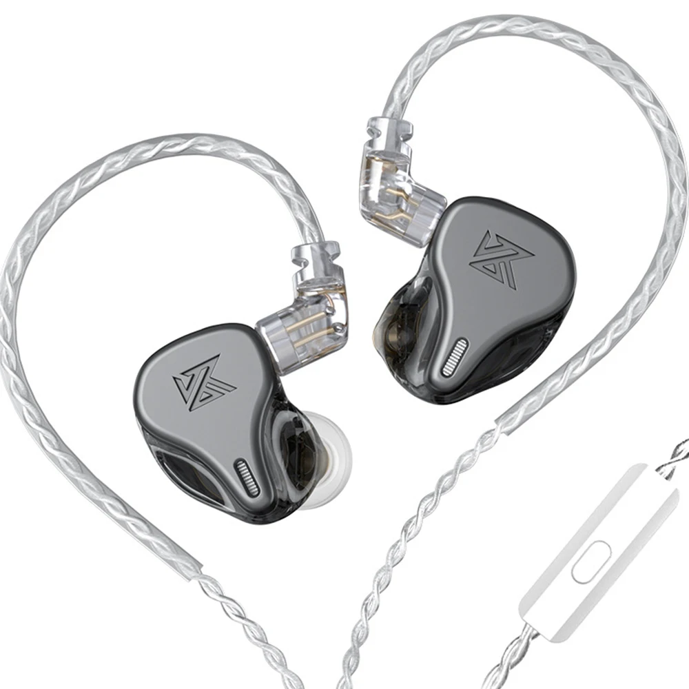 

KZ DQ6 HiFi In-Ear High-Quality Wire-Controlled Noise Reduction Three-Unit Dynamic K Song Live Game Bass Headset