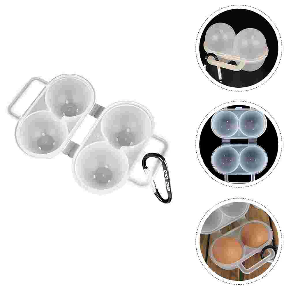 

Portable Egg Container Picnic Egg Storage Box Camping Use Egg Storage Tray