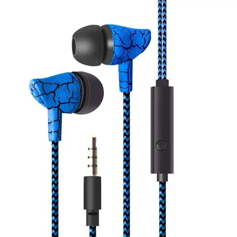 

Sports Earphones Music Cracks Earbuds Super Bass 3.5mm Earpiece Stereo Earphones For iPhone Samsung Xiaomi Stereo Music