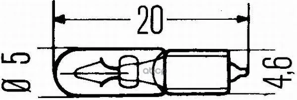 Лампа W23w 12v 8gp938026-001 HELLA арт. 8GP938026-001 |
