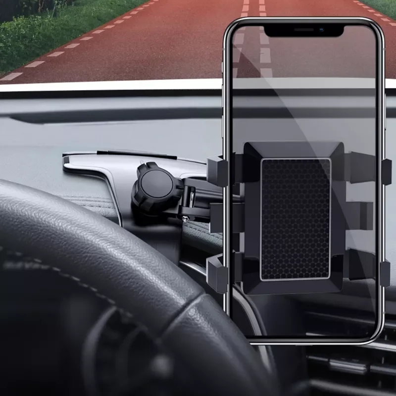 

Phone NavigationCreative 1200 Degree Rotating Car Mobile Phone Holder Dashboard Rearview Mirror Mobile