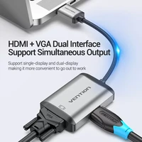 hdmi to hdmi vga adapter 4k hdmi converter hdmi vga cable for laptop pc hdtv ps4 monitor projector hdmi to vga converter