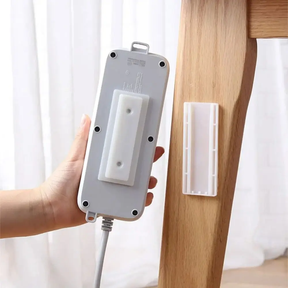 Самоклеящийся Настольный Фиксатор Розеток Органайзер Для Кабеля Настенное