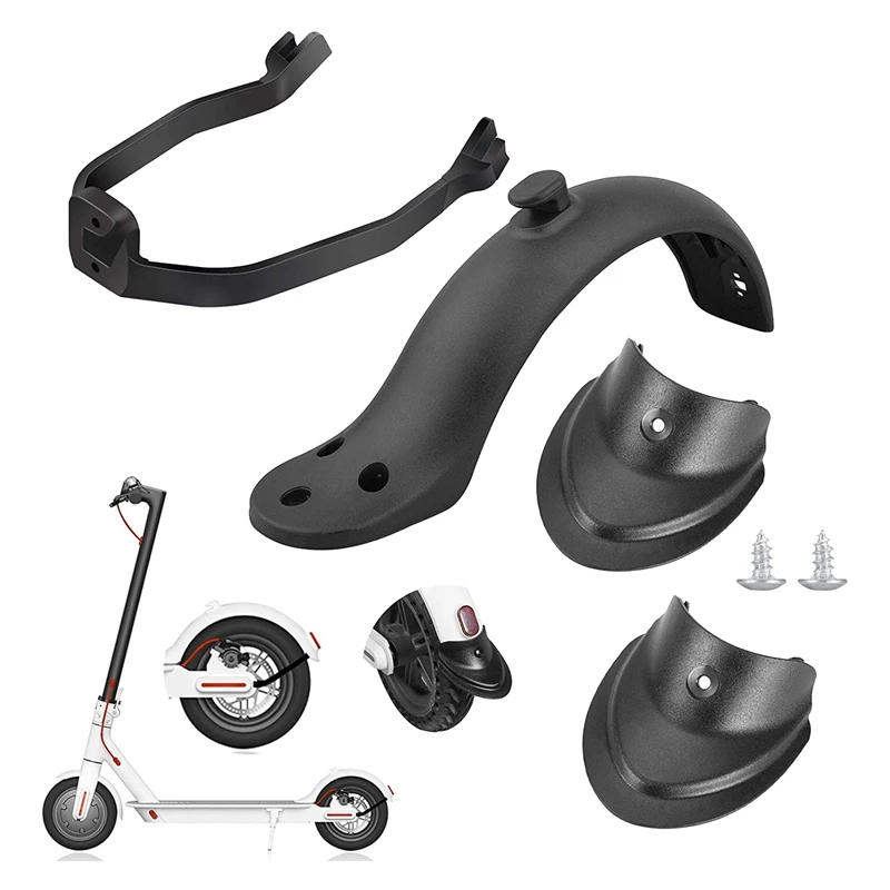 

Electric Scooter Rear Mudguard Bracket With Mudguard Fishtail Accessories For Xiaomi M365 Pro