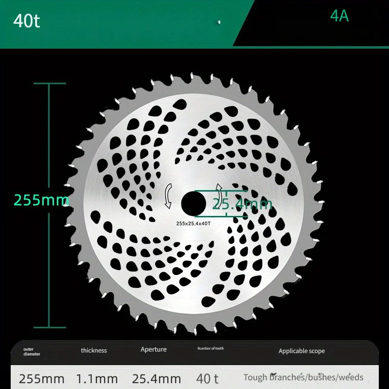 

Головка лезвия триммера 40/60/80 зубьев из стали