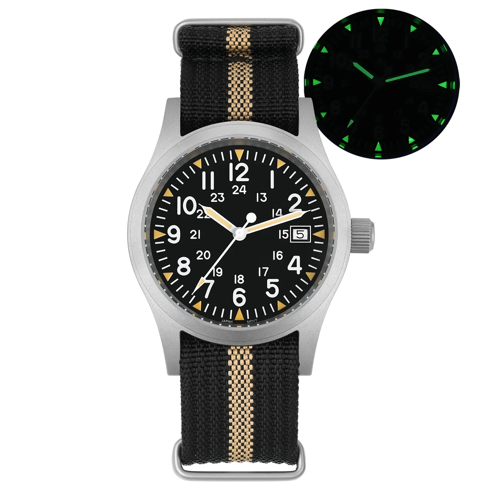 Militado ML05 кварцевые часы 38 мм