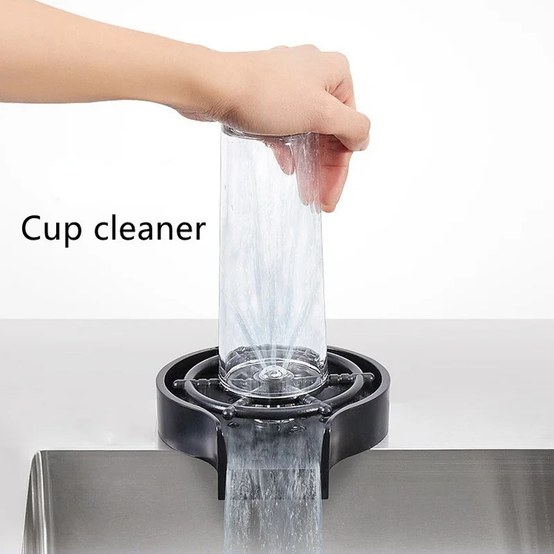 

Automatic Glass Cup Washer High Pressure Bar Kitchen Beer Milk Tea Cup Cleaner Sink Accessories Bar Accessories Home Bars