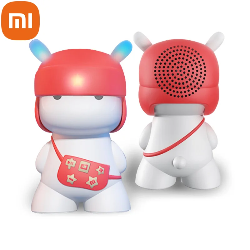 

XIAOMI 1PCS Portable Convenient Lightweight For Xiaomi Mi Phone Bluetooth Rice Rabbit Speaker White Wireless Mini Speaker