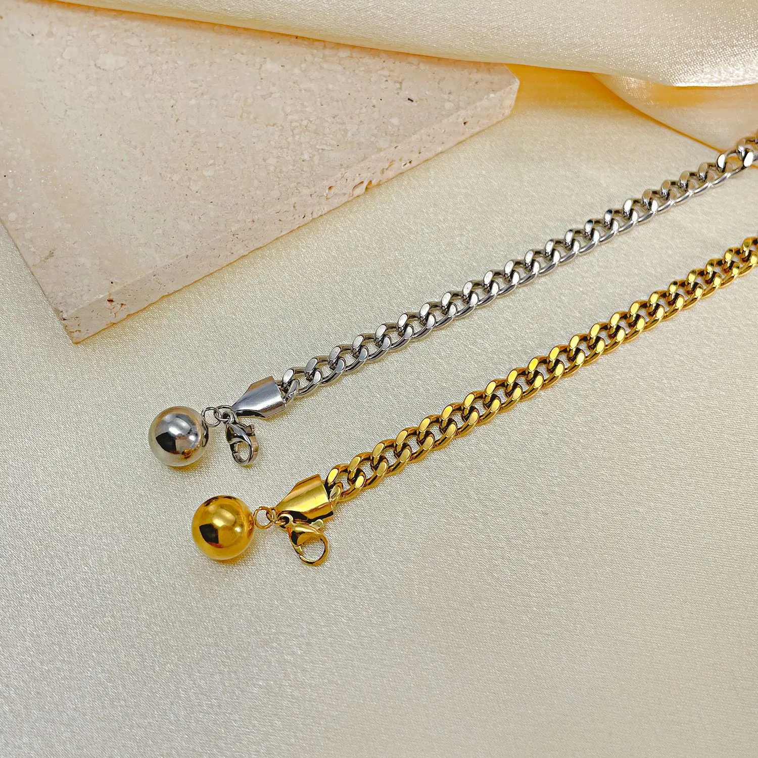 Wholesale Simple Personality Ins Stainless Steel Bracelet Women