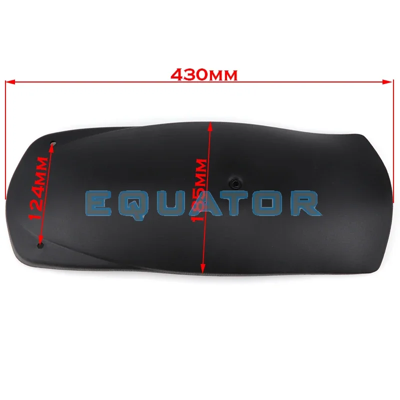 185x430mm Go kart Przednie plastikowe błotniki do 150cc 250cc KINROAD ROKETA SUNL HAMMERHEAD SAHARA ATV UTV Buggy Quad Dirt Bike