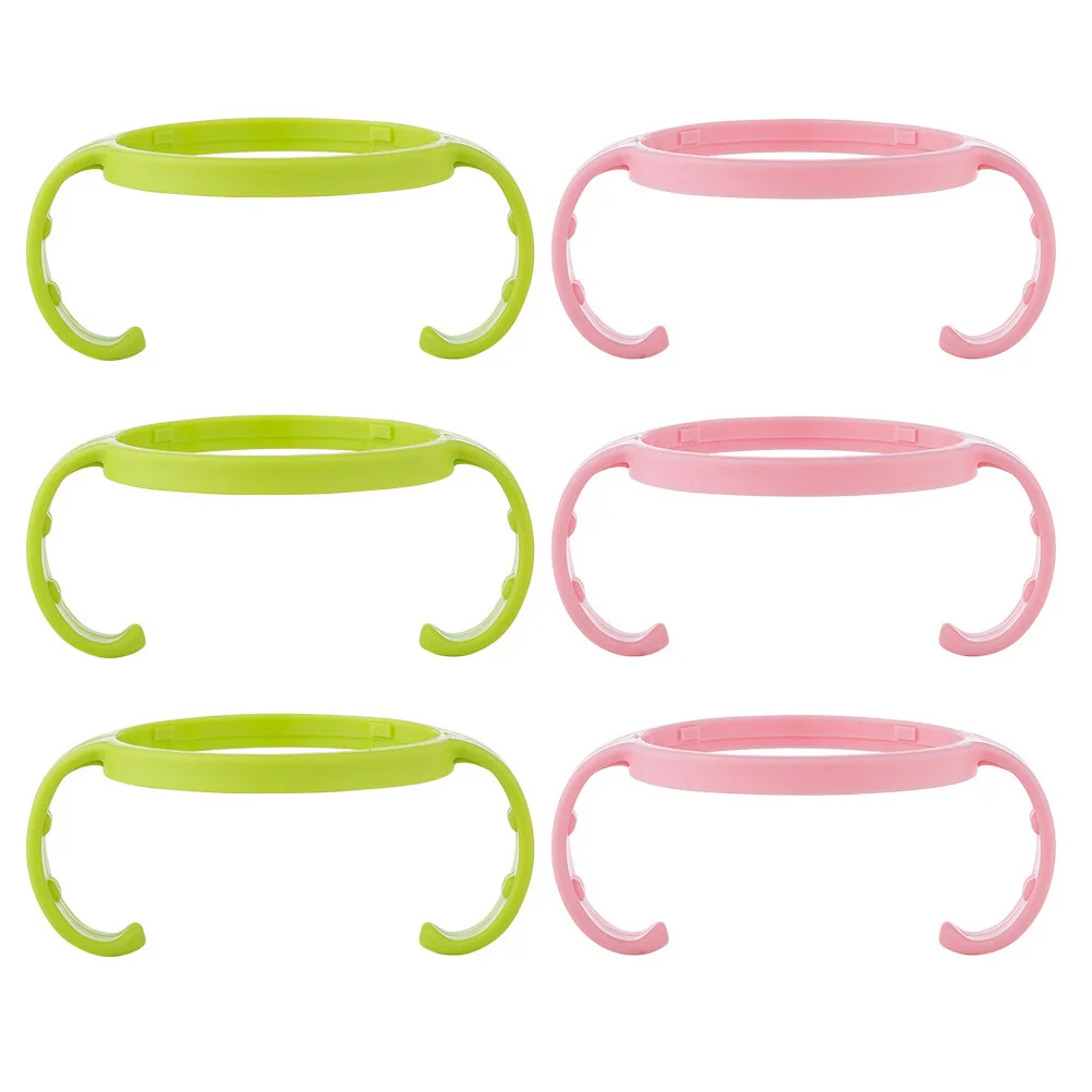 

6 Pcs Baby Bottle Handles Plastic Baby Bottle Holder Feeding Bottle Handles