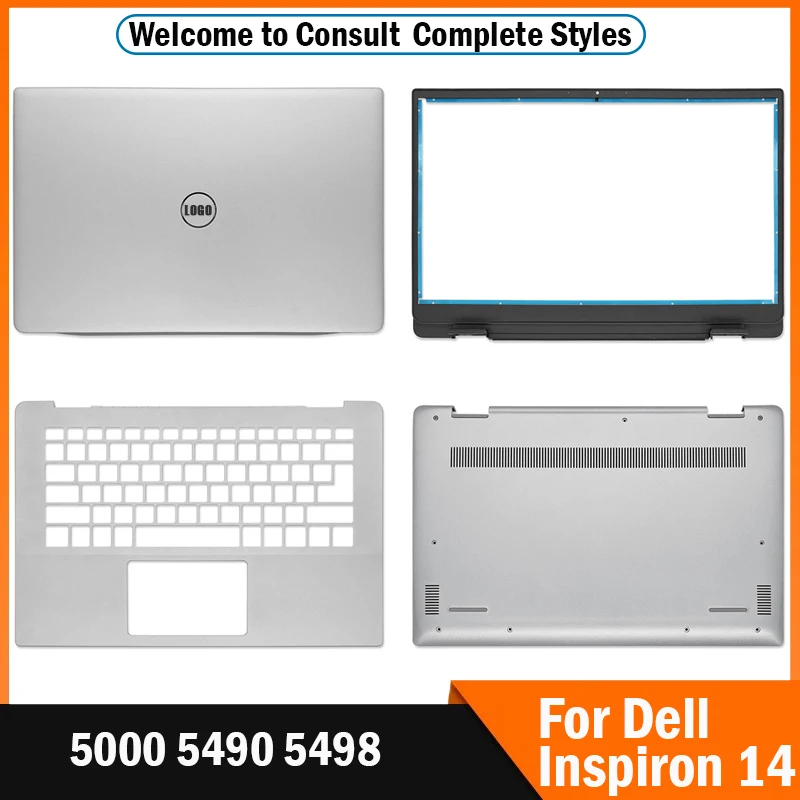 

Новинка для ноутбука Dell Inspiron 14 5000 5490 5498 C4VGP 0R0VH6 0X98GC задняя крышка ЖК-дисплея/Передняя панель/Упор для рук/Нижняя крышка 14 5490 5498