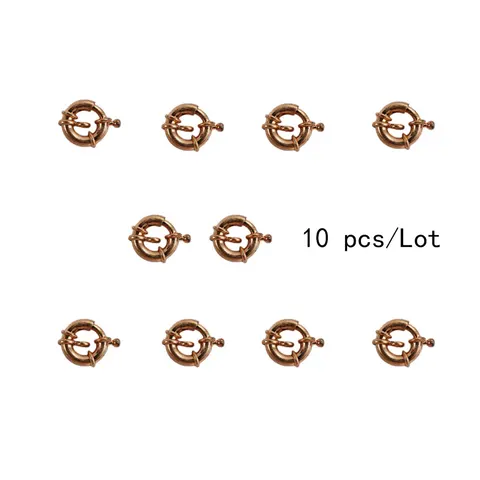 WEALTHYBOO Золотые соединители для ожерелий