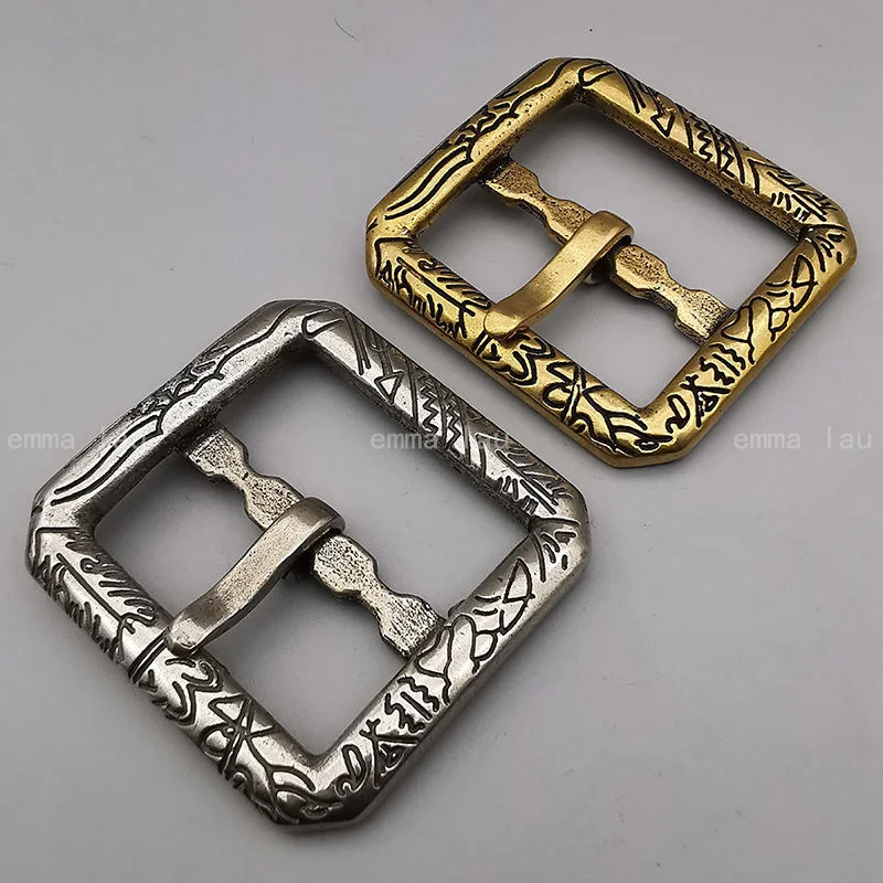 

Brass Men's Copper Buckle Pure Copper Belt Buckle Belt Head Brass White Copper Buckle Head Fashion Belt Buckles