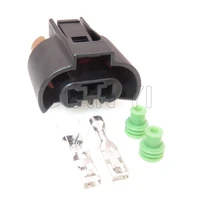 1 set 2 way auto modification waterproof connectors 9006 9005 car high beam lamp electric wiring socket for toyota