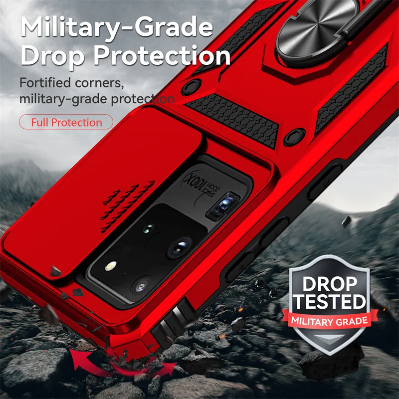 Противоударный защитный чехол для Samsung Galaxy S20 Ultra Slide Camera Protection телефона + Plus S 20 FE