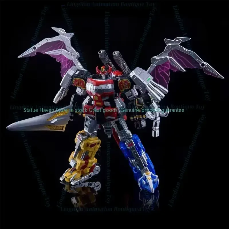 Игрушка-модель Lucky Cat MC-03 MC-03B Dino Megazord BEAST LORD Dinosaur Squad, готовая трансформируемая модель малого масштаба (art.: 3920dc74ed34b) - 3920dc74ed34b