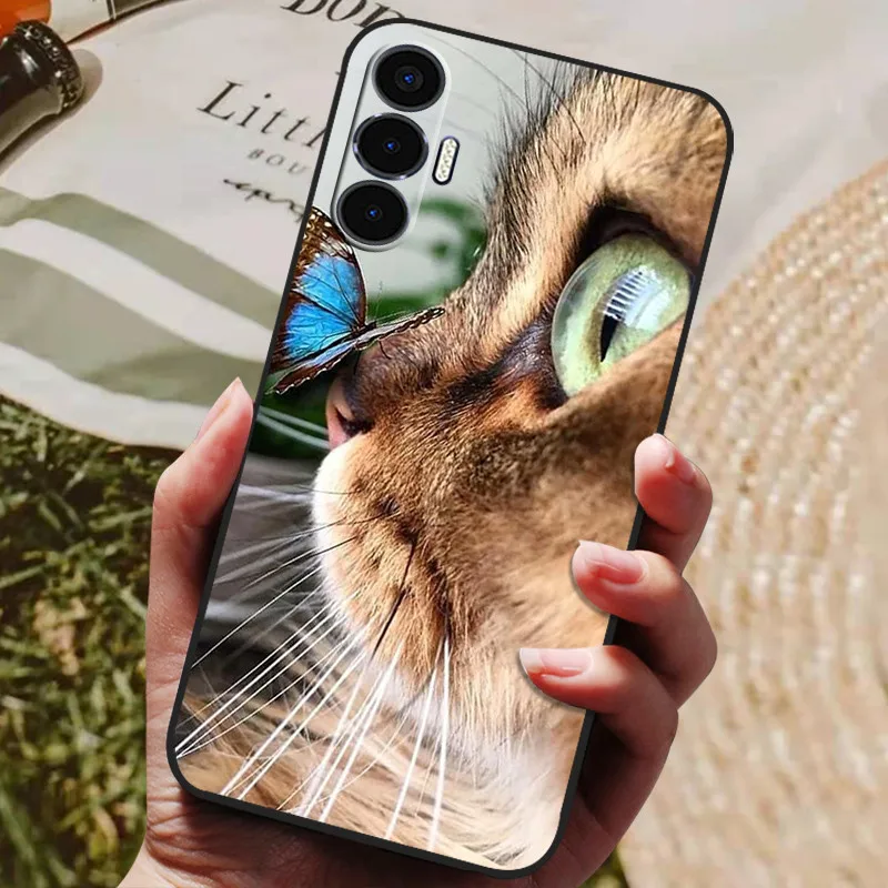 Фото Чехол для Tecno Pova 3 Чехол Pova Neo Мягкий силиконовый чехол для Tecno Pova Neo LE6 Чехлы Чехол Pova3 PovaNeo чехол для телефона Coque №2