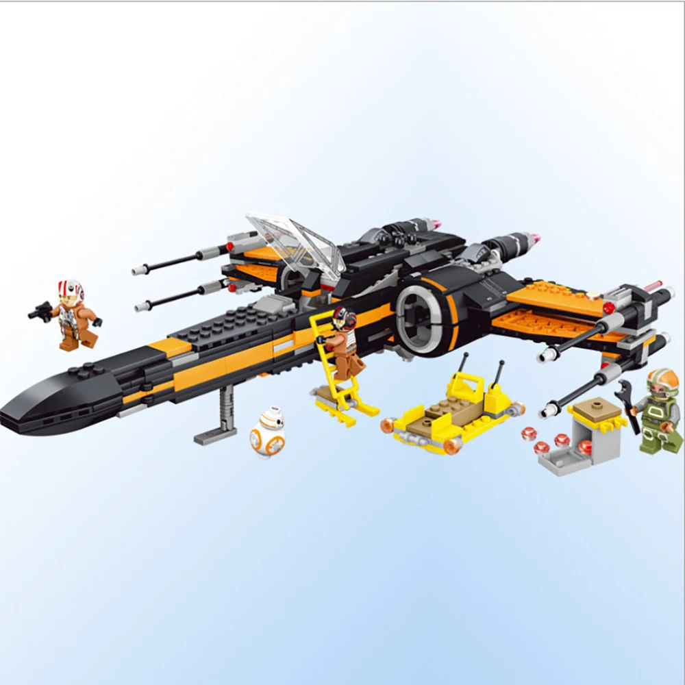Новинка 2020 строительные блоки Poe Dameron X Wing Tie Fighter игрушки для детей | Игрушки и