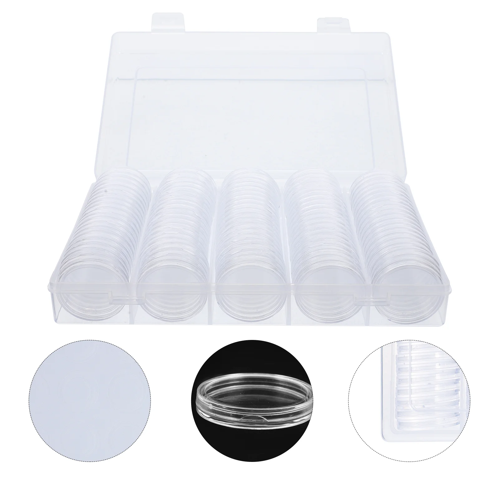 

Держатель для монет, искусственная коробка для хранения, коллекция вызовов, защитные принадлежности для дисплея, прозрачная профессиональная книжная плита