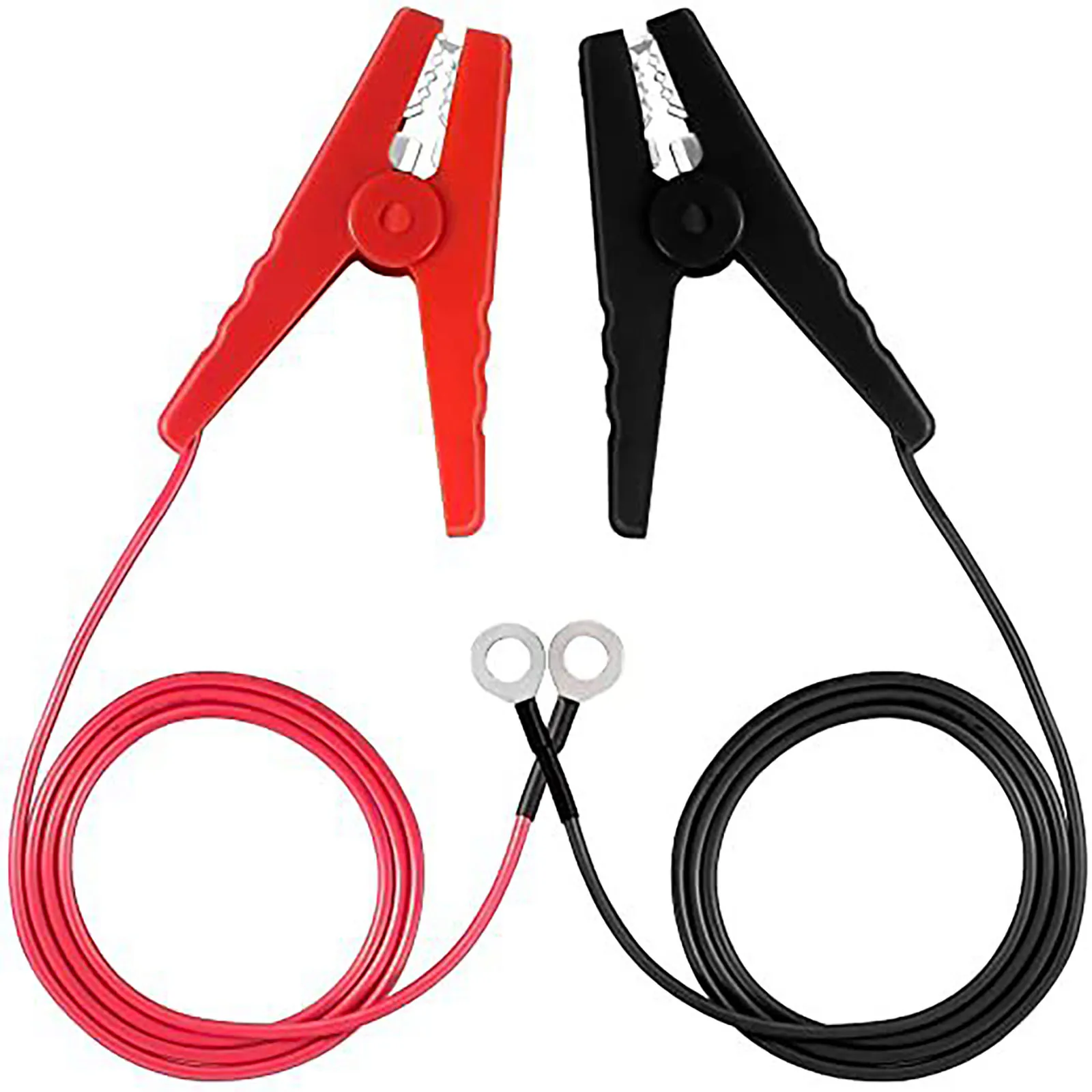 

2pcs/set Alligator Clips Power Supplies Fence Lead Plastic Safety Protection Solar Fence Charger With Alligator Clip