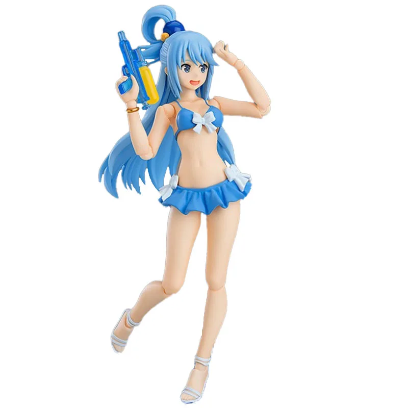 

Max Factory Figma EX-063 Aqua Kono Subarashii Sekai Ni Shukufuku O! Плавательная одежда Ver Аниме Фигурка модель
