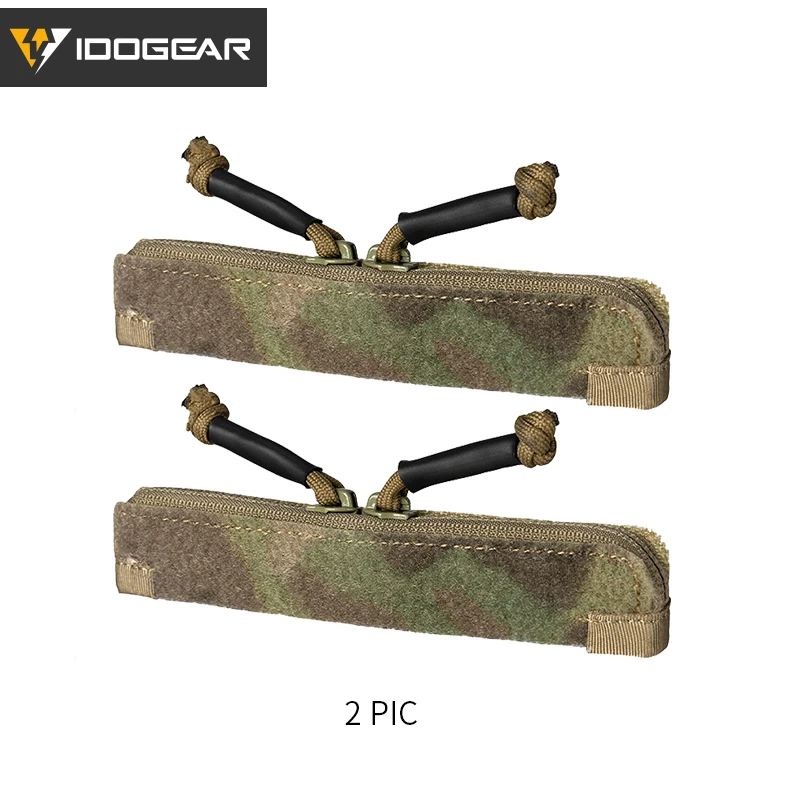 IDOGEAR полоска на молнии для жилета боевой JPC2.0 крючок и петля карманные аксессуары