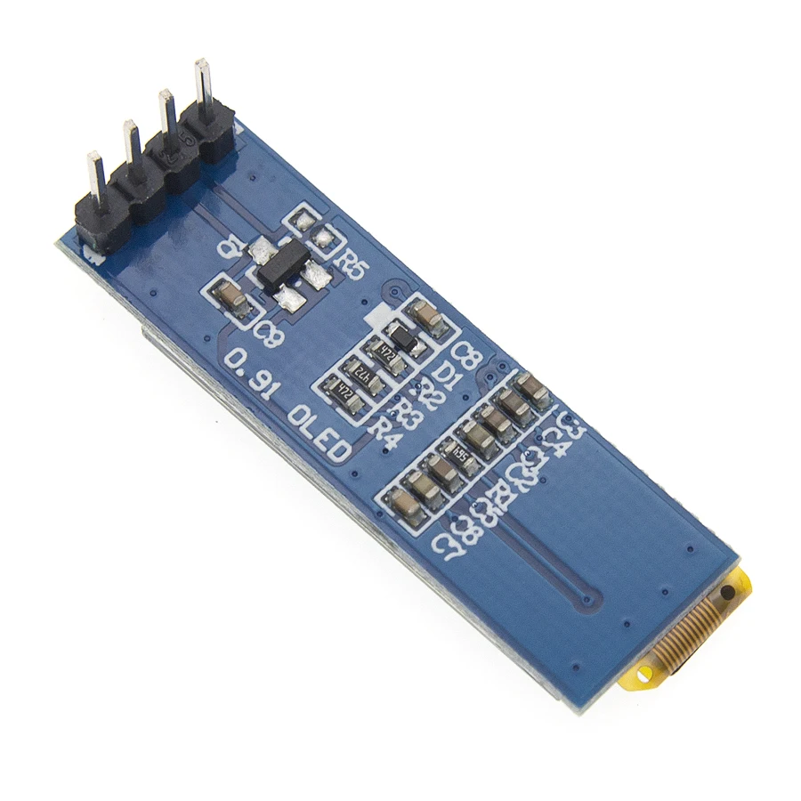 OLED-модуль 0 91 дюйма белый синий X 2 ЖК-дисплей