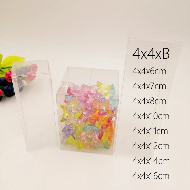 Clear Christmas Gift Box Packaging Candy Wedding Gift Boxs For Jewelry Boxs