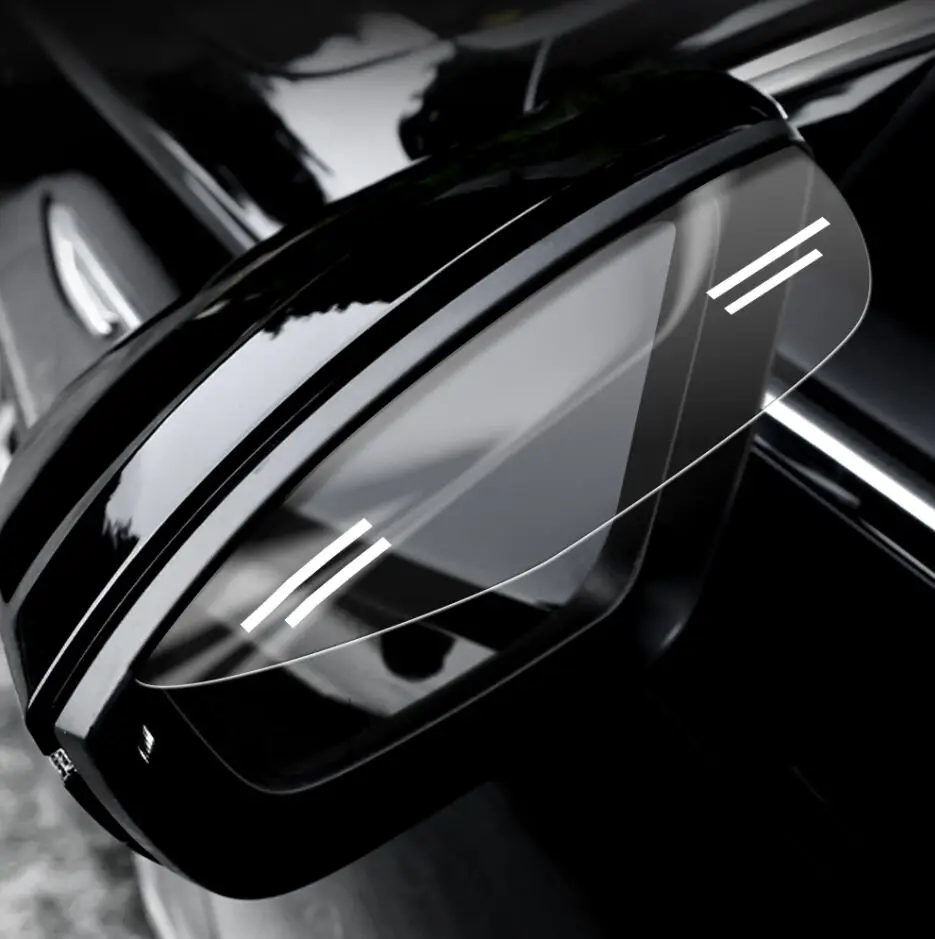 2 шт. автомобильное боковое зеркало заднего вида козырек от дождя солнцезащитный