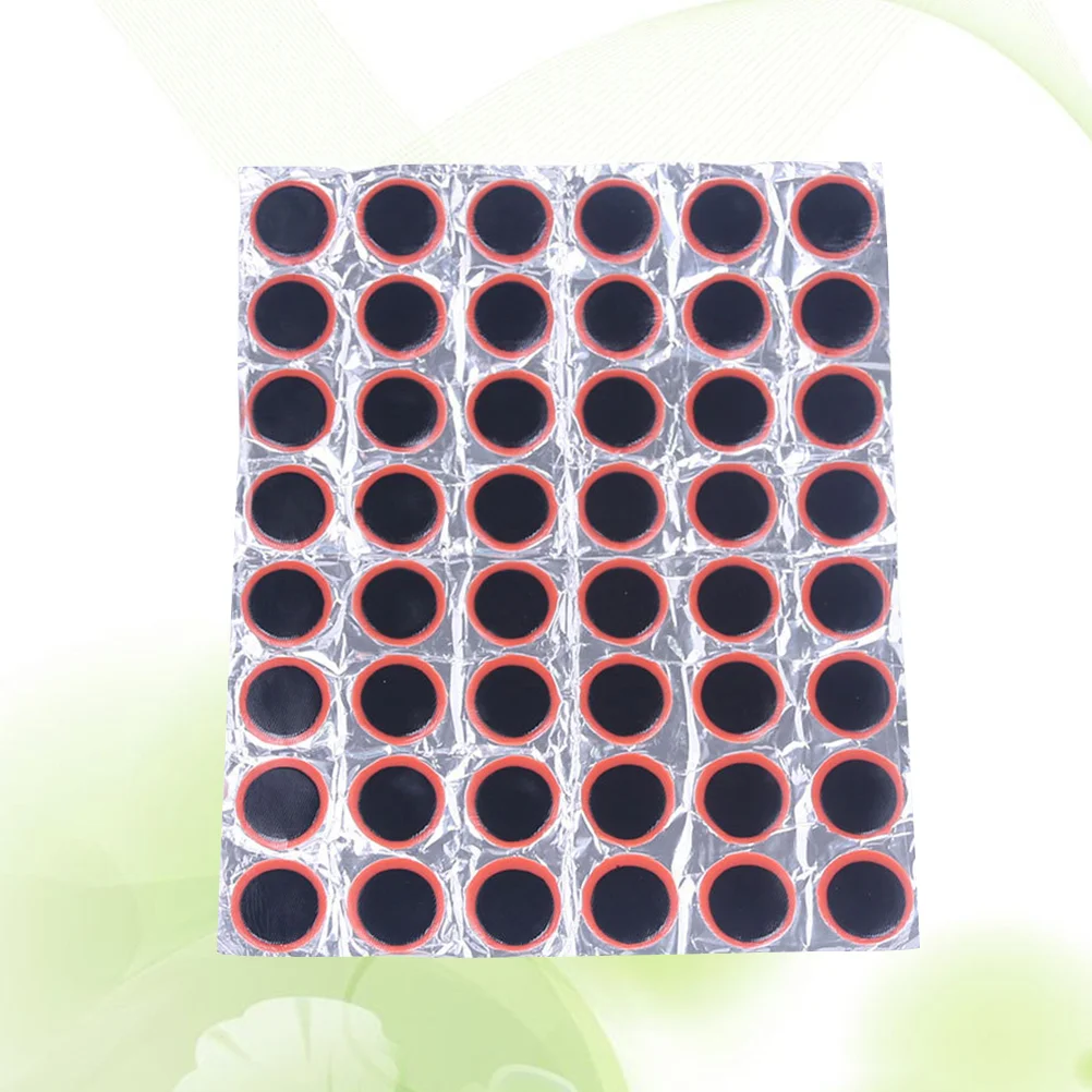 

Round Rubber Tire Patch for Quick Bicycle and Motorcycle Tubeless Tyre Repair Kit with Self-Smearing Glue