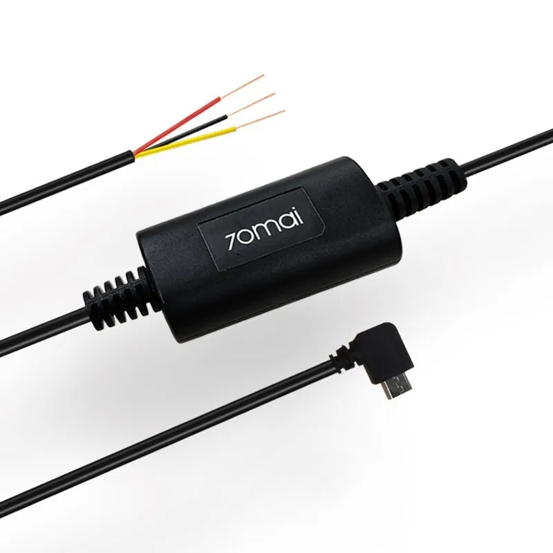 70mai Parking Surveillance Cable for 70 mai 4K Dash Cam A800 Wide PRO Plus A500 Hardwire Kit 24H Monitor | Электроника