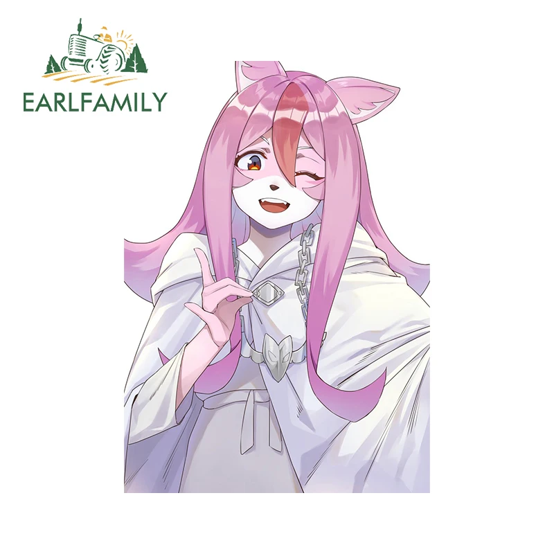 Фото EARLFAMILY 13 см x 9,2 см для BNA Hiwatashi Nazuna, виниловые наклейки для автомобиля, наклейка на холодильник, ноутбук, солнцезащитный крем, водонепроницаемое украшение №1