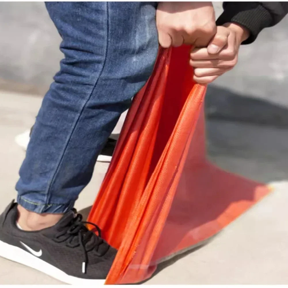 60x100 см 5 шт. тканая сумка на шнурке толстая водонепроницаемая для хранения одежды