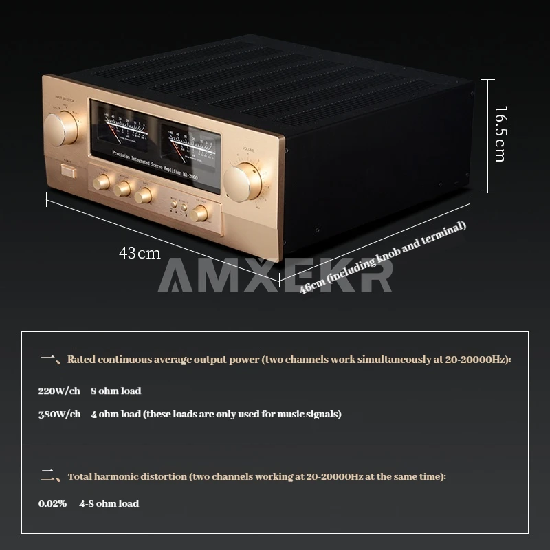 Эталонная схема Accuphase MA-2000 Мощный интегрированный усилитель Hi-Fi домашнее аудио