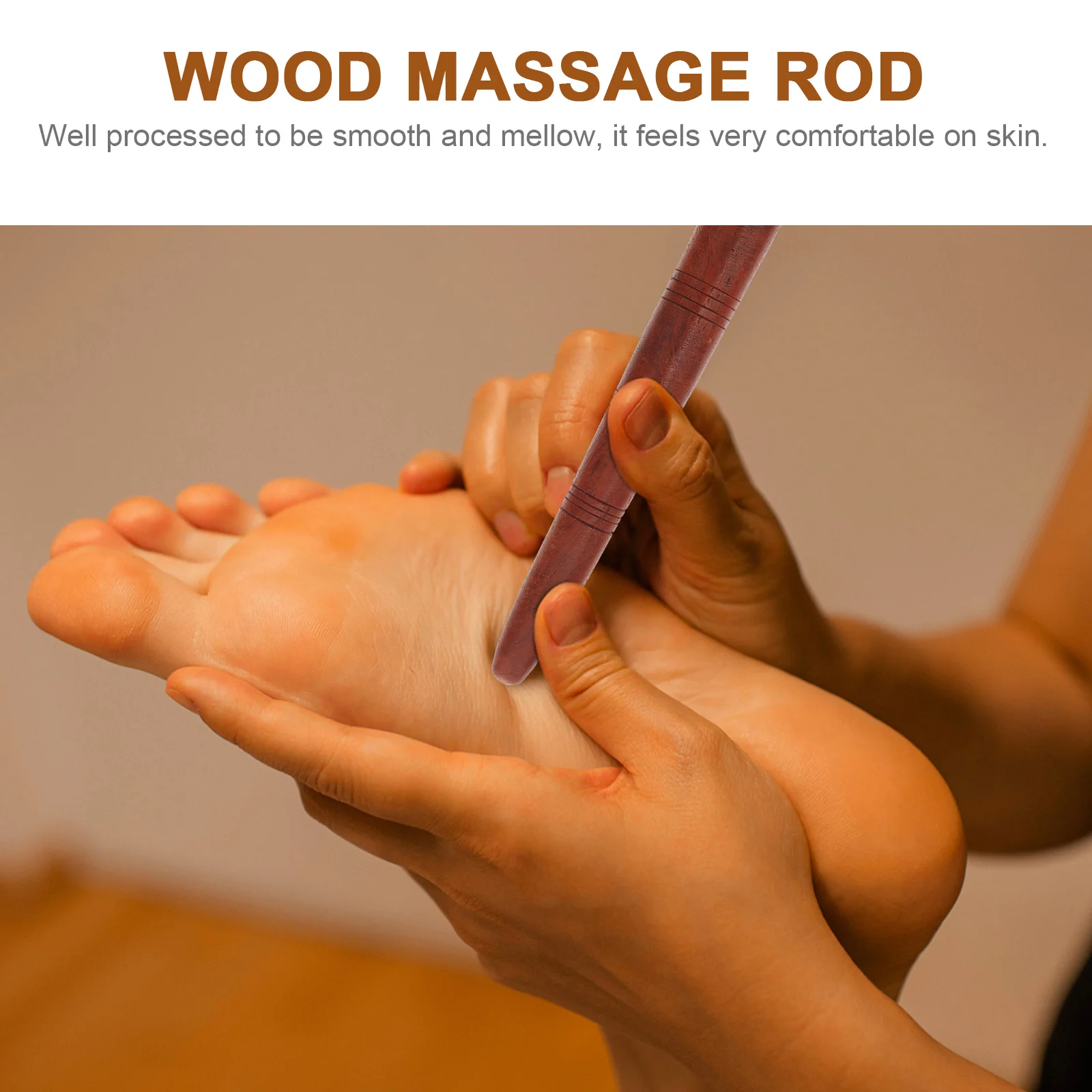Деревянная акупунктурная палочка инструменты для лица массажный стержень